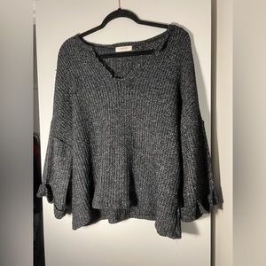 Charcoal Gray Jolie Sweater